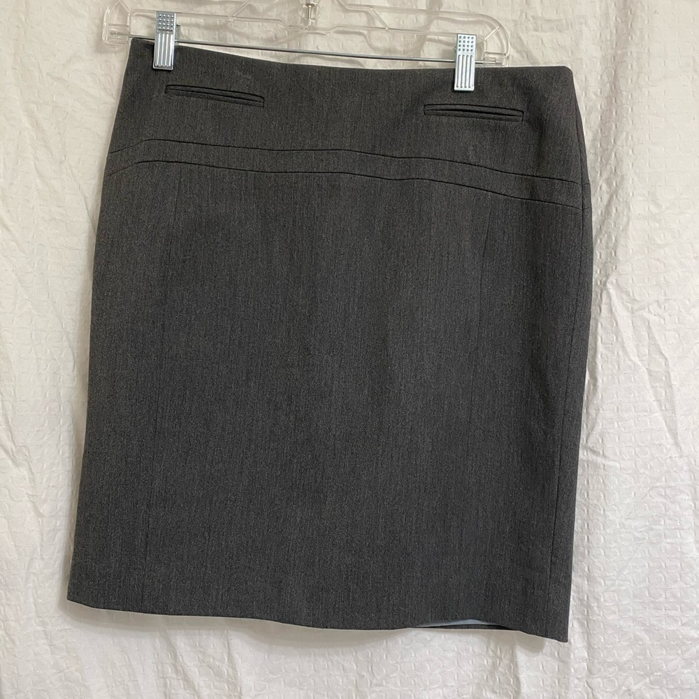 NWT Express Charcoal Gray Lined Skirt